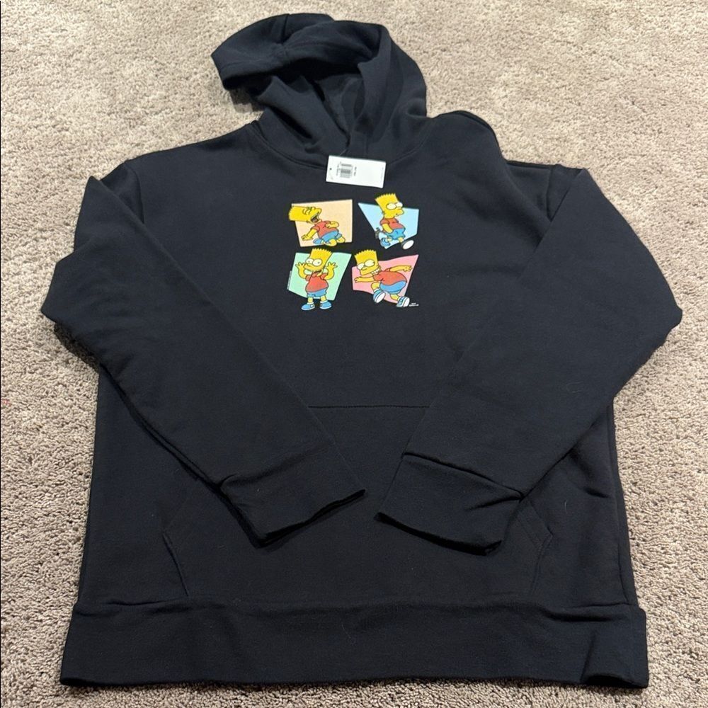 BART Simpson hoodie! Old navy. Super soft. Size 18 XXL boys